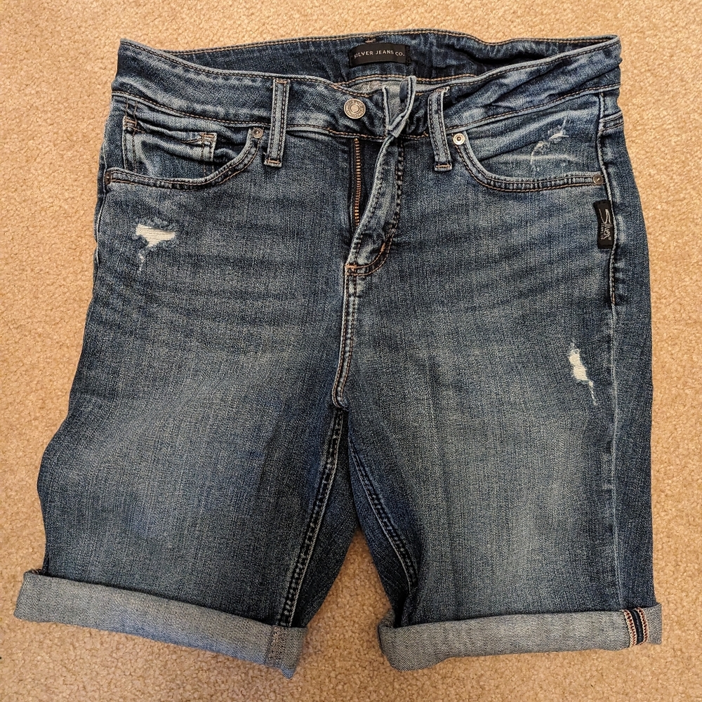 Silver jeans Bermuda shorts size 29